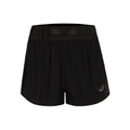 Metarun Split Running Shorts Women-Black
