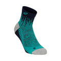 Performance Run Quarter Running socks Unisex - petrol, dark blue