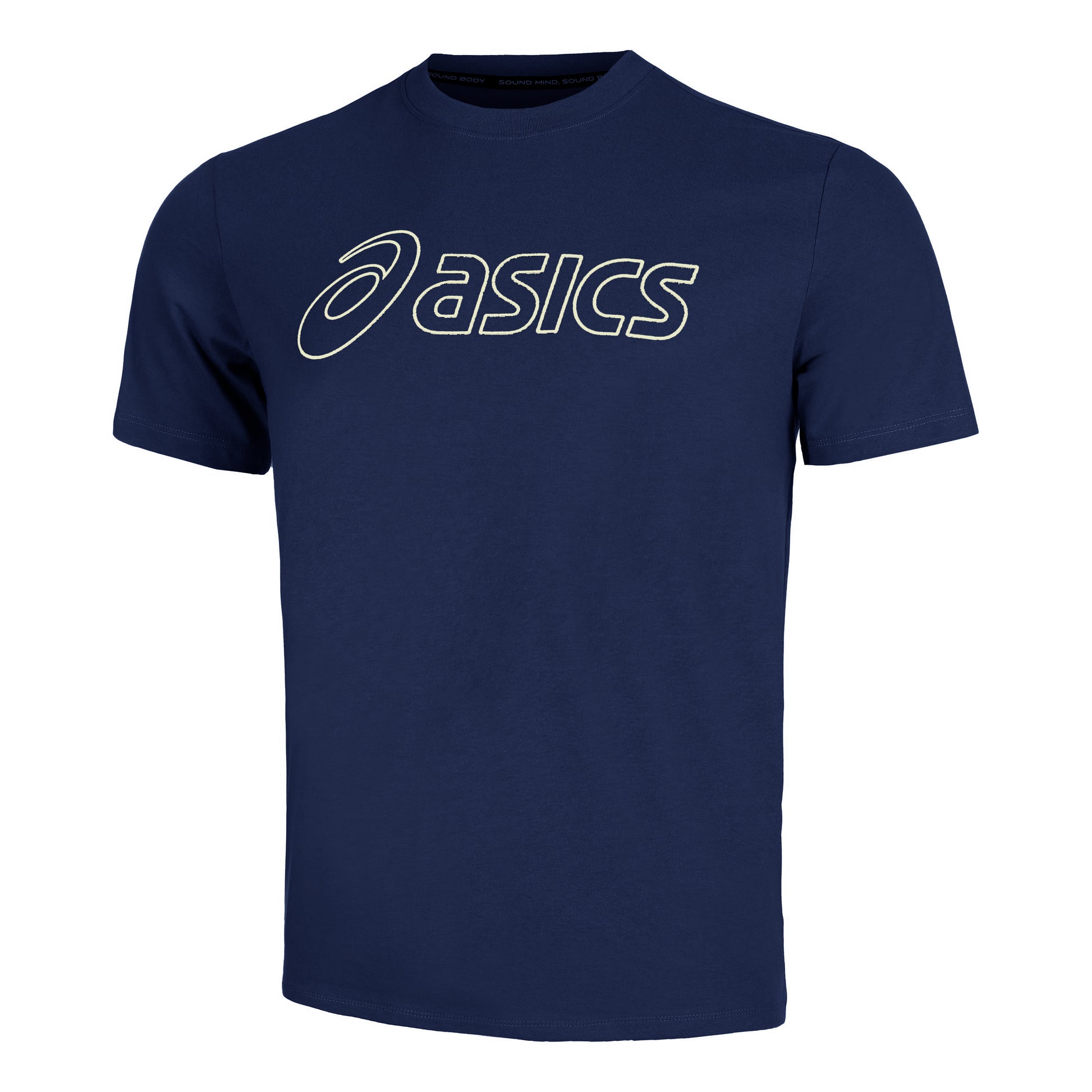 ASICS Logo T-Shirt Men - dark blue,
