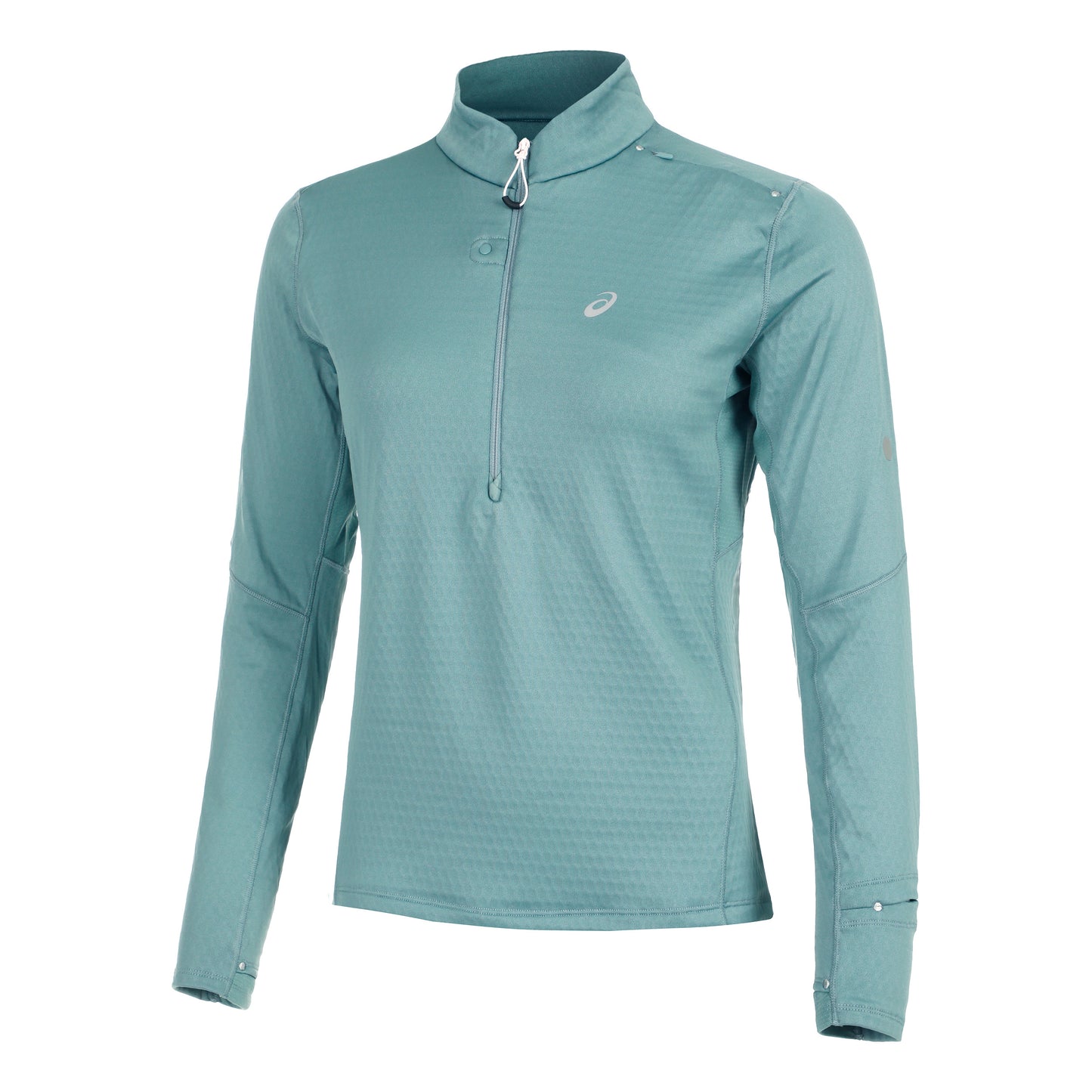 ASICS Road Winter 1/2 Zip Mid Layer Running Shirt Women-Sage