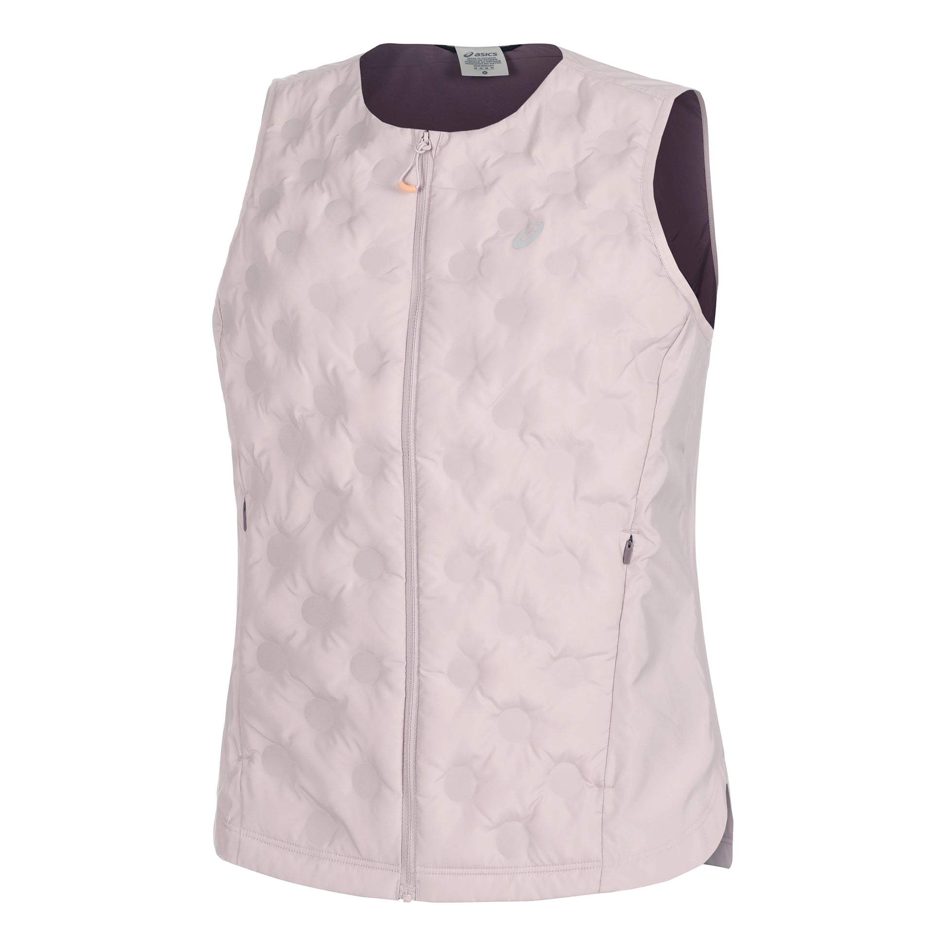ASICS Nagino Run Padded Gilet Running vests Women - ecru,
