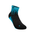 Performance Run Quarter Running socks Unisex - blue, turquoise