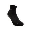 Performance Quarter Running Socks-Black