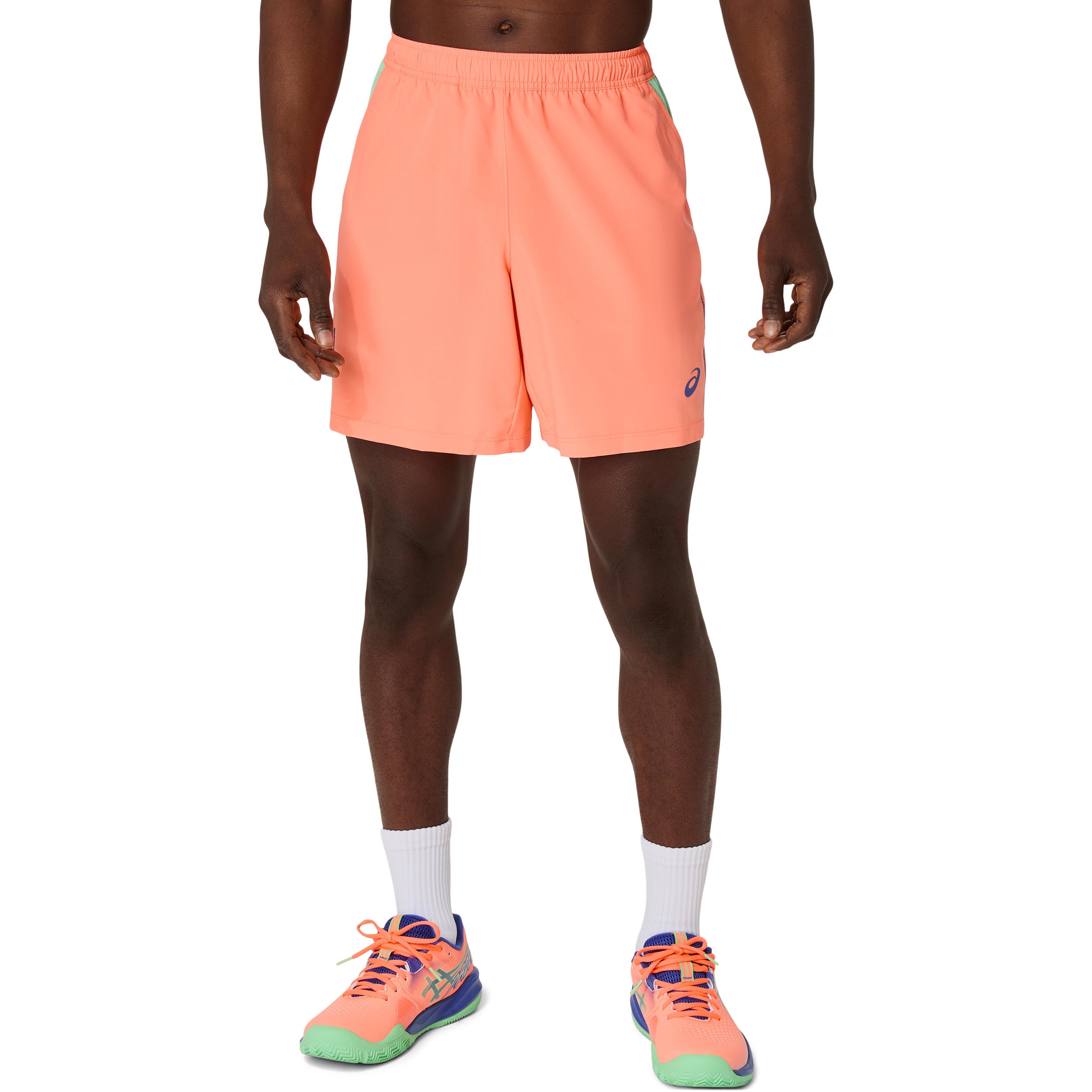ASICS Court 7in Shorts Men - coral,