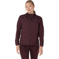 Road Running jacket Women-dark red