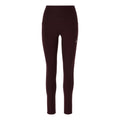 Road High Waist Running tights Women-dark red