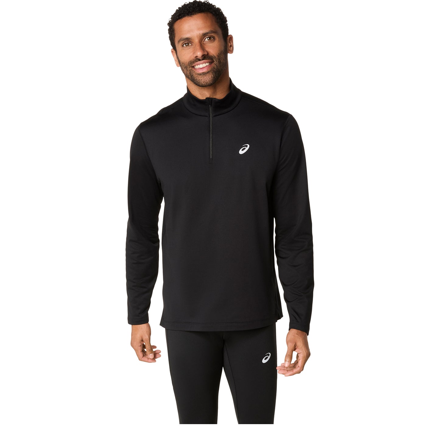 ASICS Core 1/2 Zip Winter  Running shirt Men - black