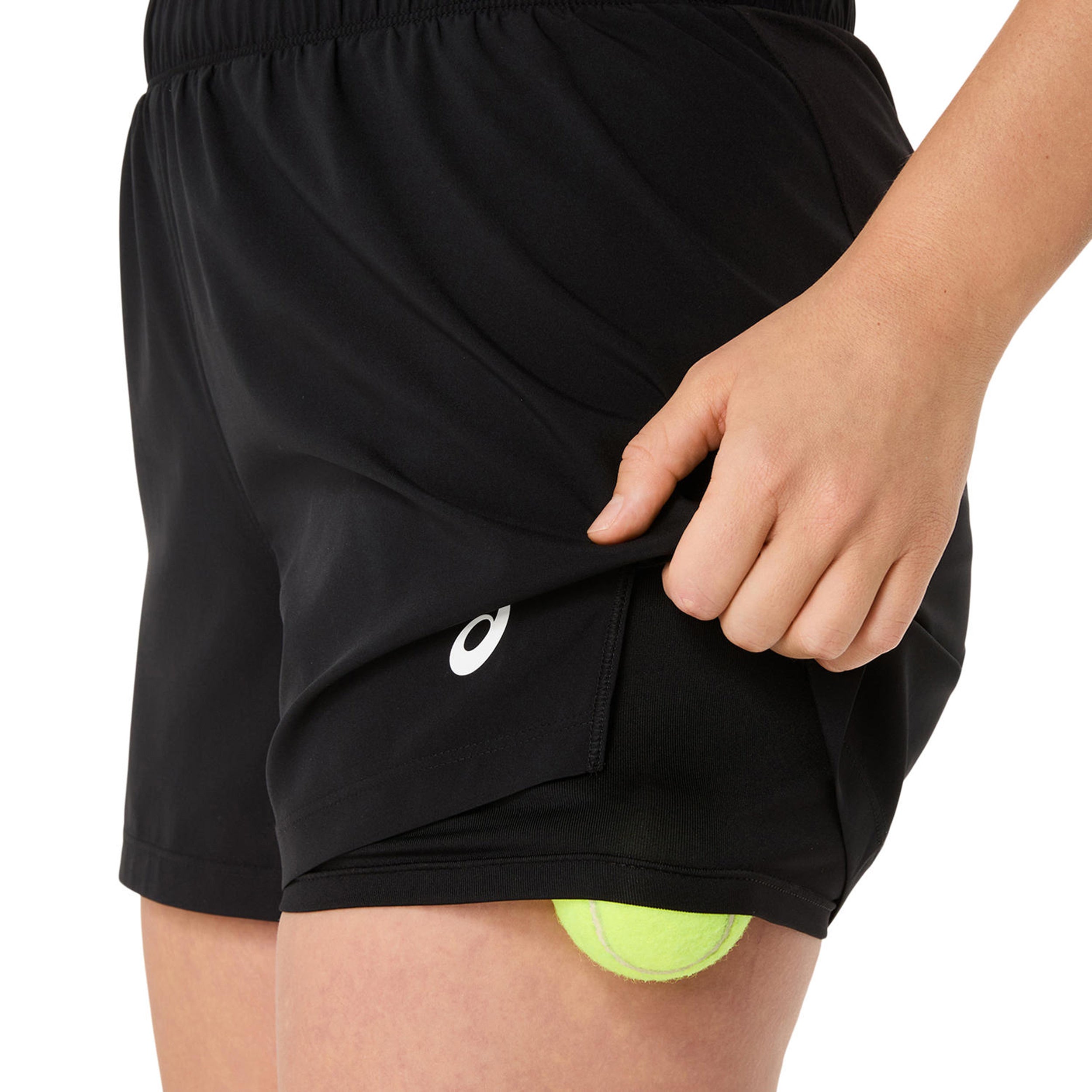 Court 2in1 Shorts Women - black | Tennis-Point