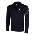 Icon 1/2 Zip Running Shirt Men-Dark Blue