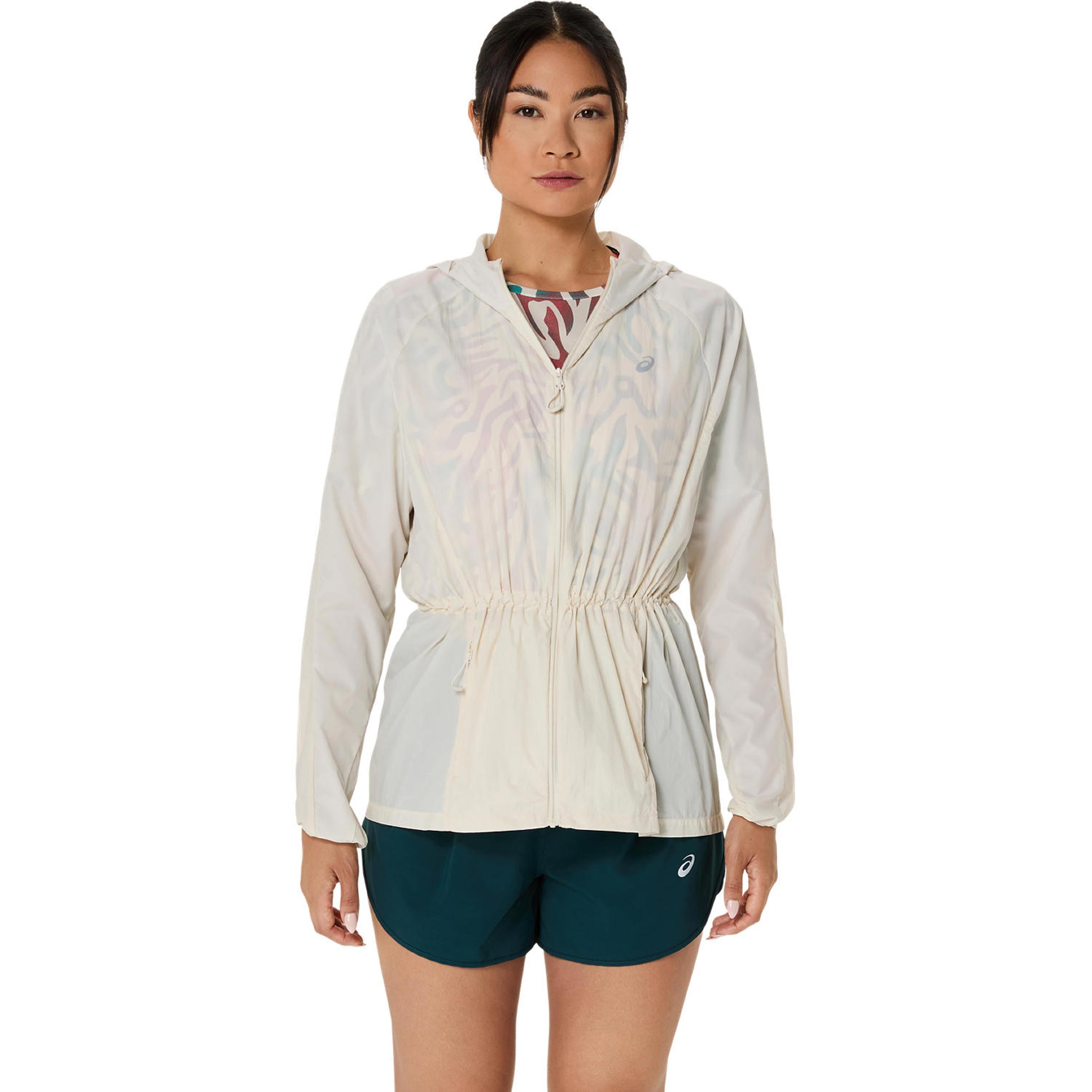 ASICS Road Packable  Running jacket Women - cream