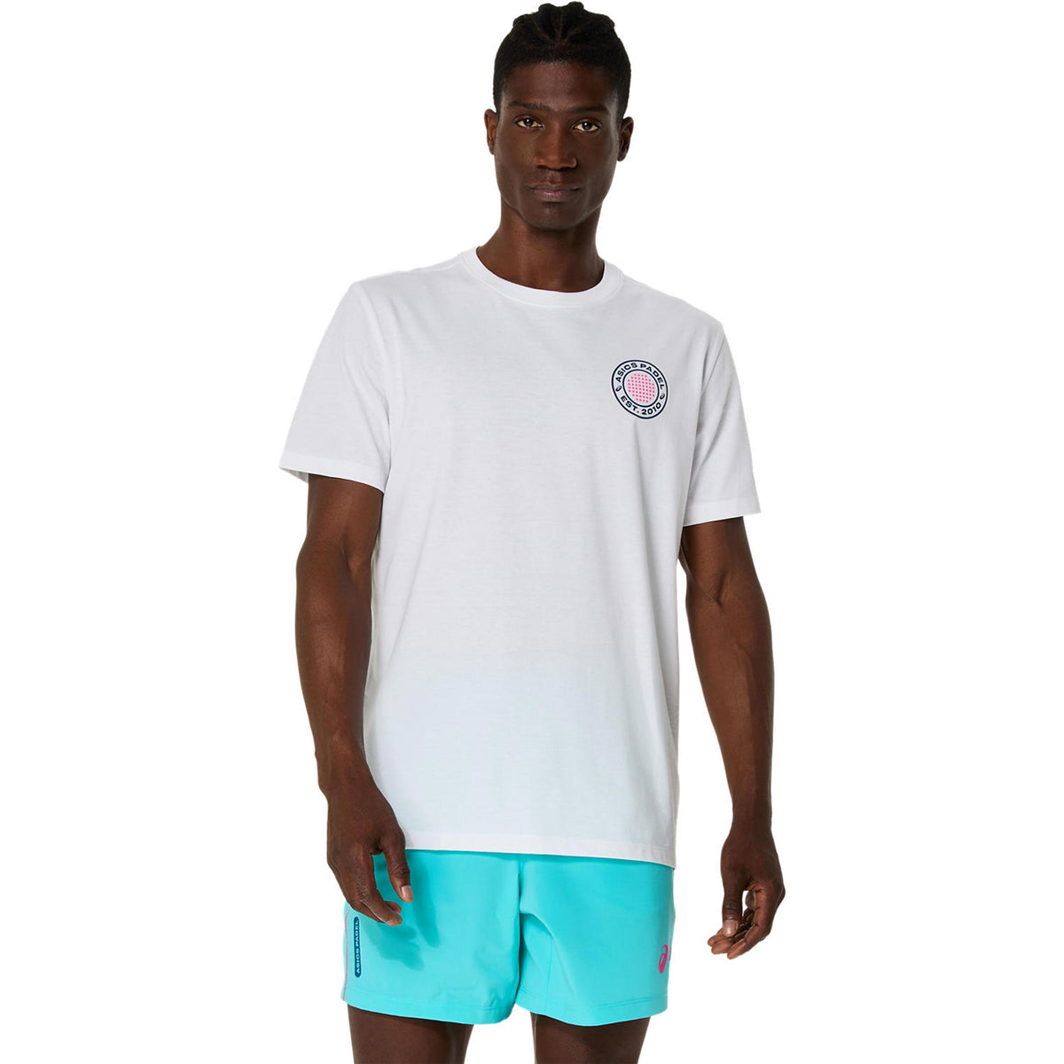 ASICS Court Graphic T-Shirt Men - white,