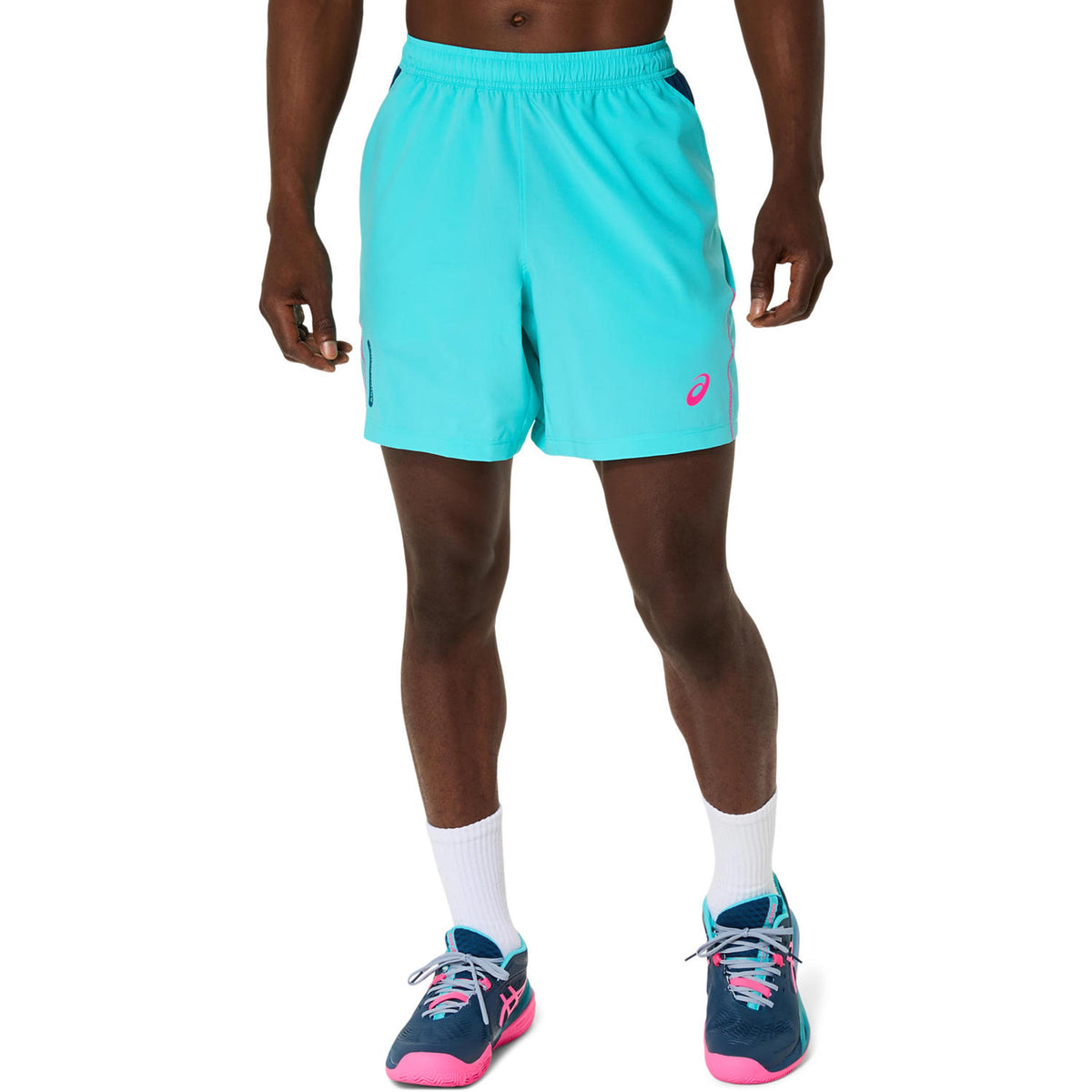 ASICS Court 7in Shorts Men - turquoise,