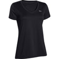 Tech Solid T-Shirt Women-Black,Silver