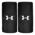 6in Performance Wristband 2 Pack Unisex - black, white