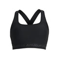 Crossback Mid Sports Bras Women-Black,Grey