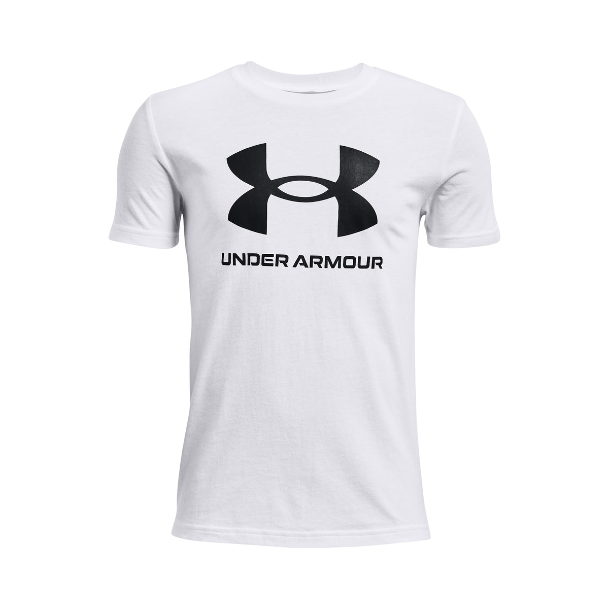 Under Armour Sportstyle Logo T-Shirt Boys - white, black