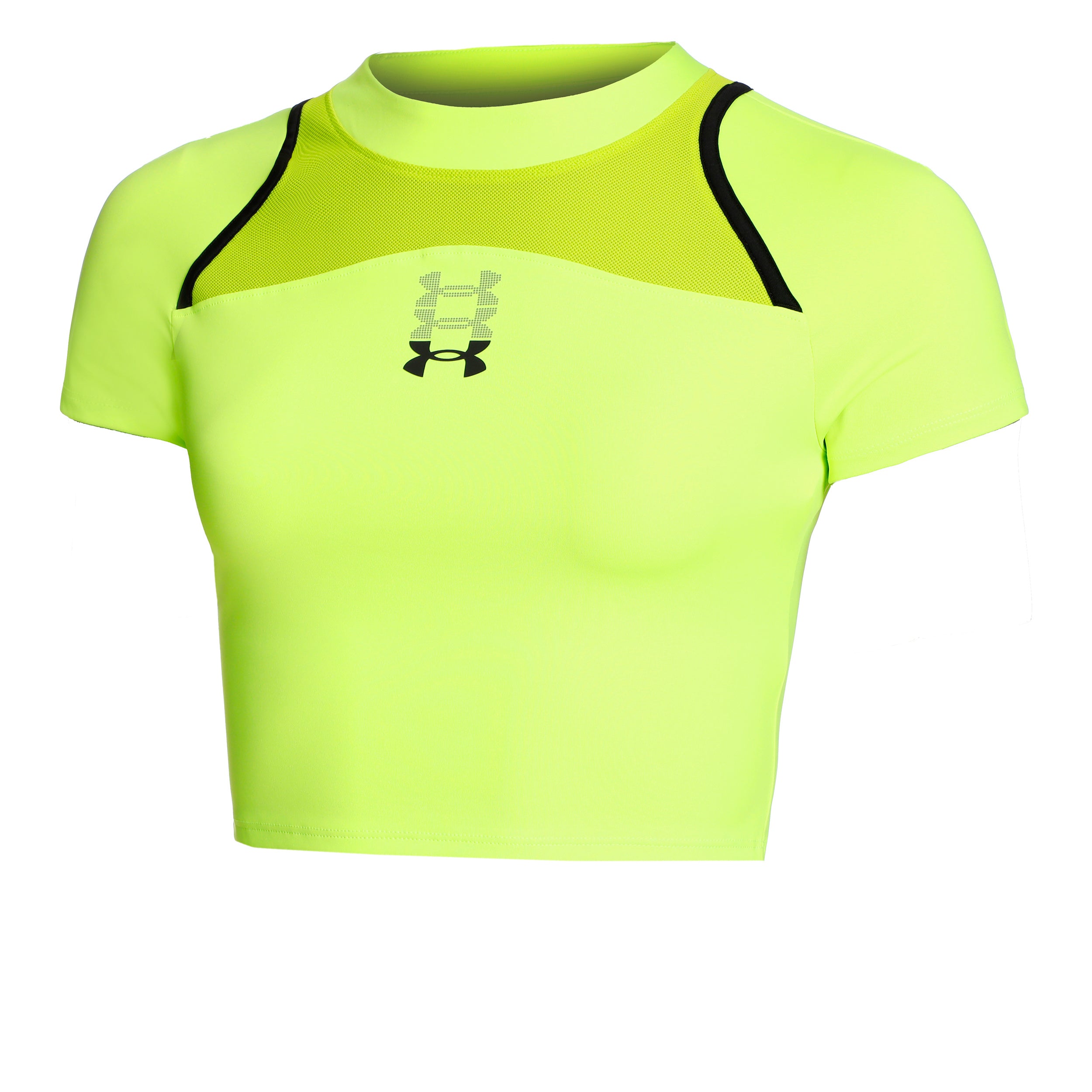 Run Anywhere Crop Running Shirt Women-Green,Black | Tennis-Point