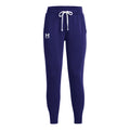 Fleece Training pants Women - dark blue, white