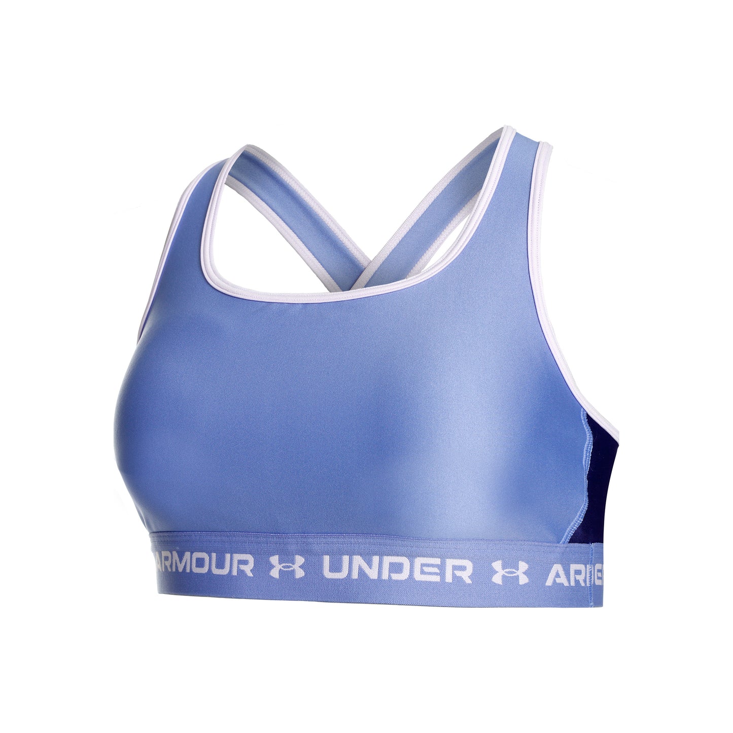 Under Armour Crossback Mid Sports bras Women - blue, violet