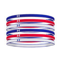 Mini Hair band 6 Pack Women-multicoloured,dark blue