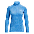 Tech Half-Zip Twist Long sleeve Women - blue,