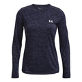 Tech Crew Twist Sweatshirt Women - dark blue,