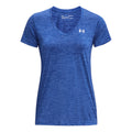 Tech Twist T-Shirt Women - blue, white