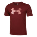 Big Logo Fill T-Shirt Men - dark red,