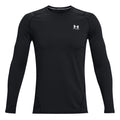 Coldgear Fitted Crew Long sleeve Men - black,