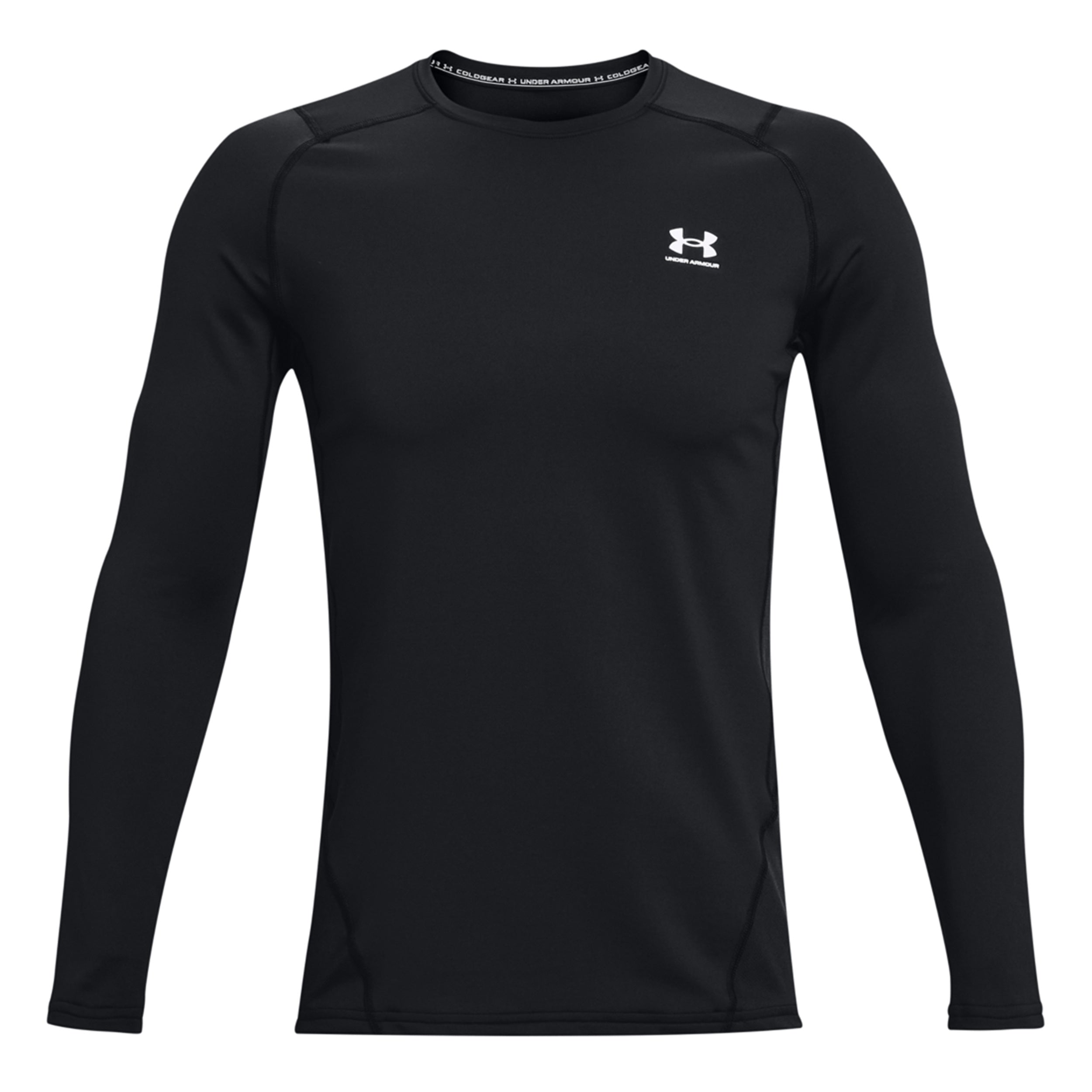 Under Armour Coldgear Fitted Crew Long sleeve Men - black,