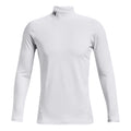 Coldgear Fitted Crew Long sleeve Men - white,