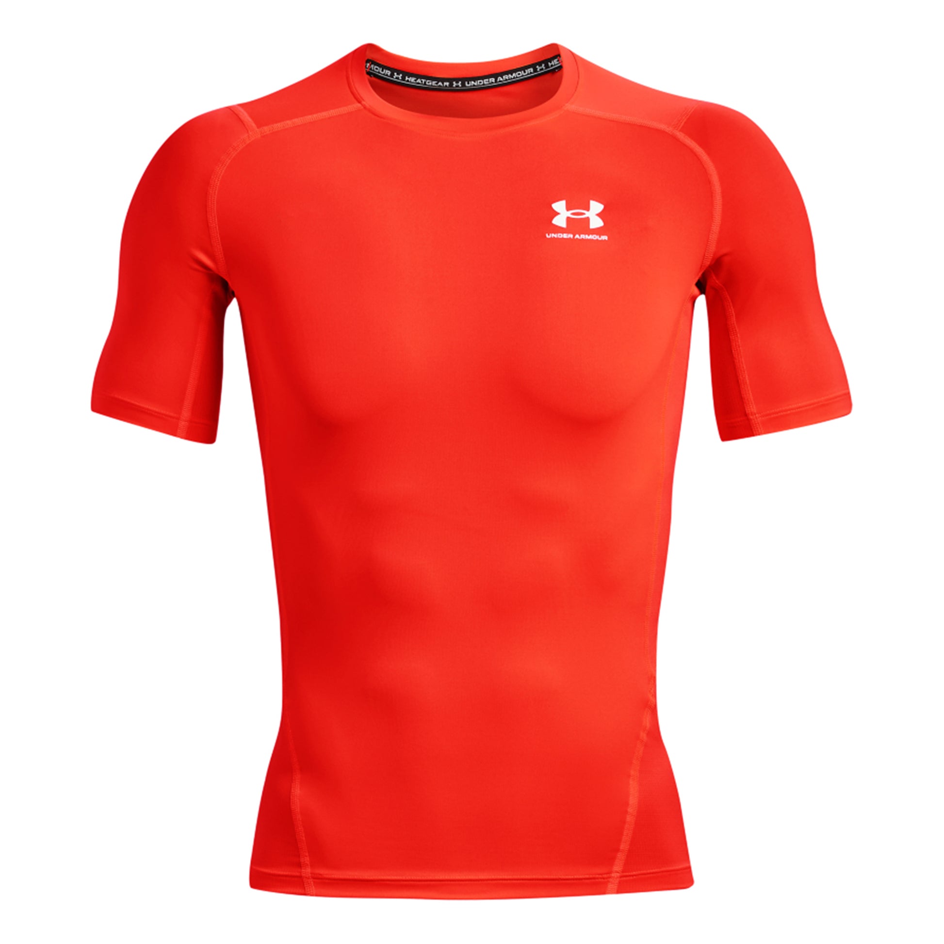 Under Armour Heatgear Comp T-Shirt Men - neon red,
