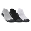 Performance Tech Low Tennis Socks 3 Pack-Grey,Multicoloured