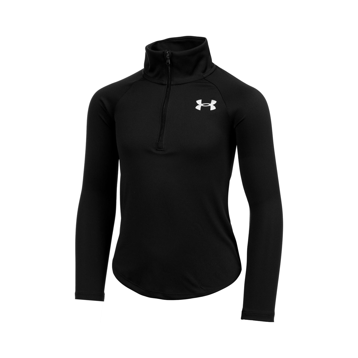 Under Armour Tech Graphic Half-Zip Long sleeve Girls - black,