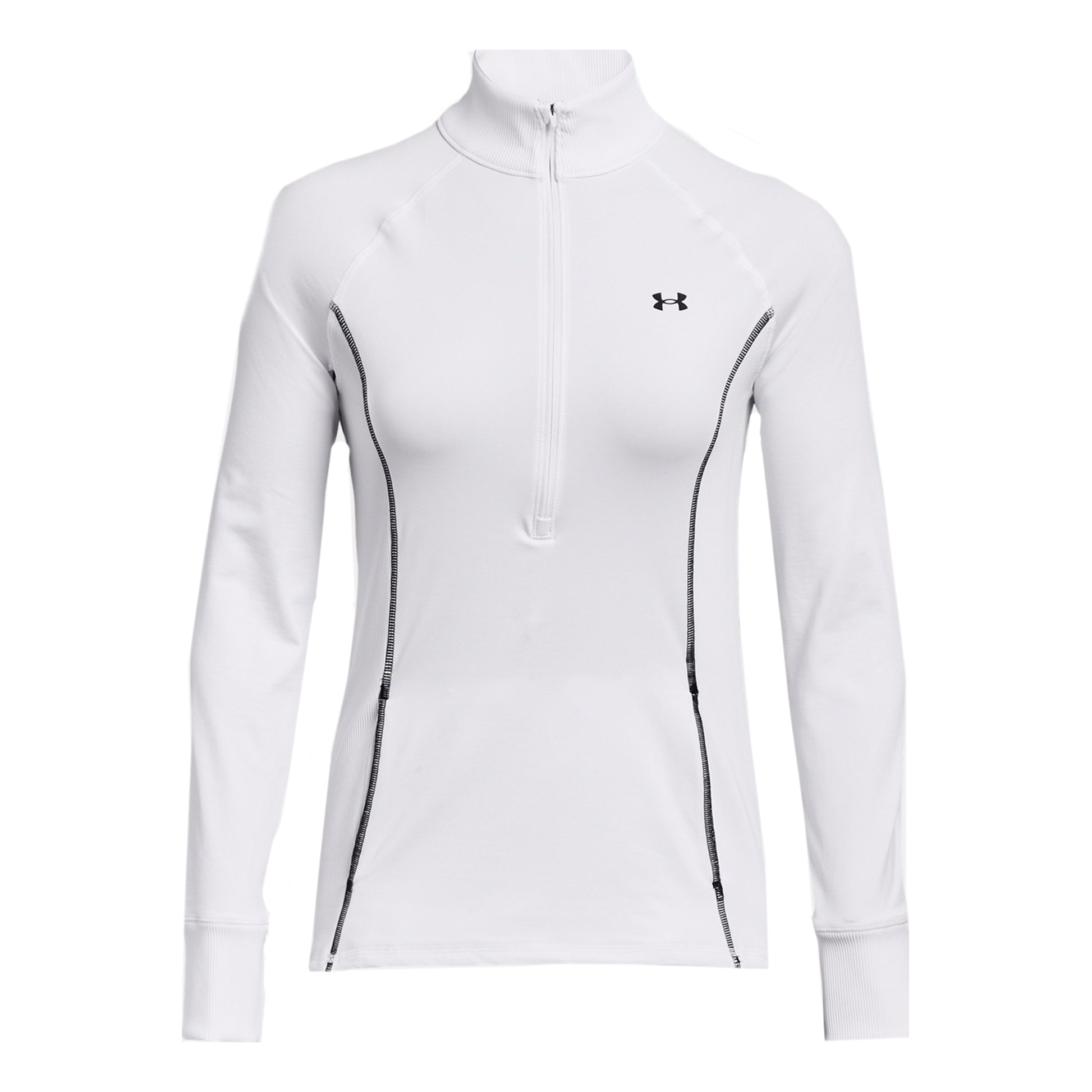 Under Armour CW Half-Zip Long sleeve Women - white,