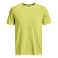 Seamless Stride Running Shirt Men-Yellow