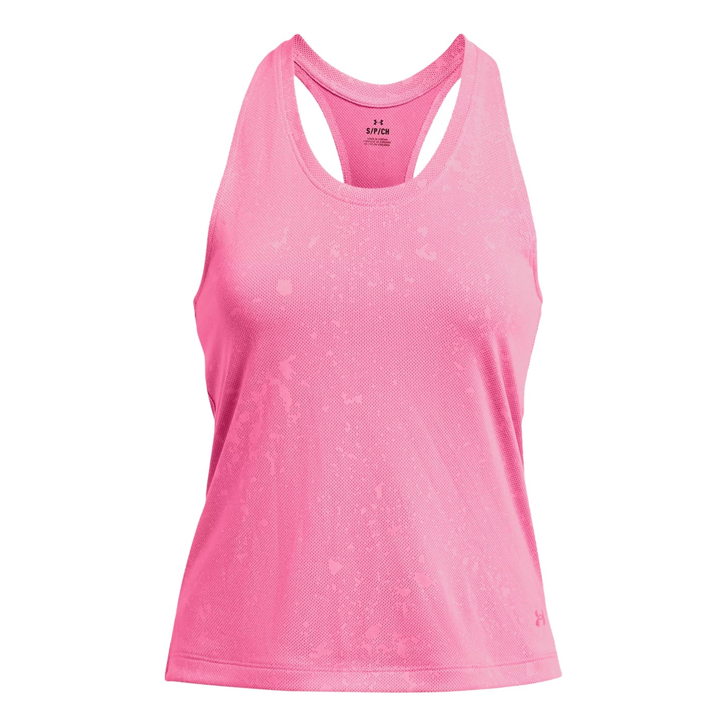 Under Armour Streaker Splatter Singlet Running Shirt Women-Pink
