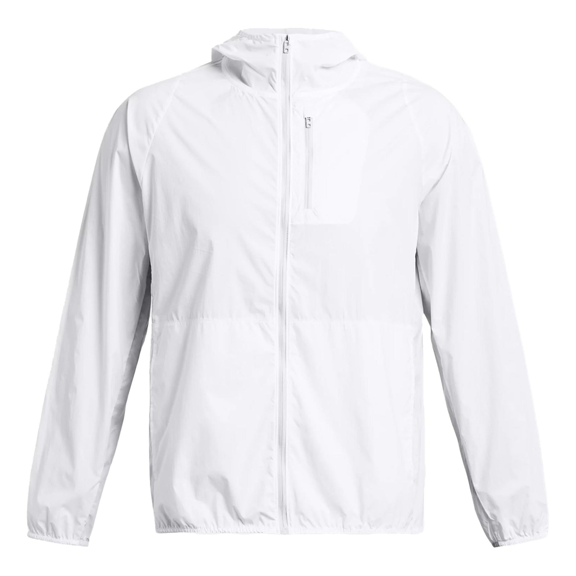 Under Armour Phantom Windbreaker Running jacket Men - white, grey