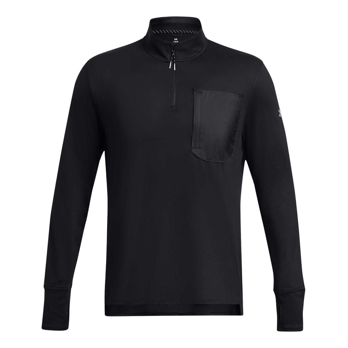 Under Armour Run Trail Quarter Zip Running top Men - black,