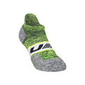 AD Run Cushion 1pk No Show Running socks Unisex - neon yellow, grey