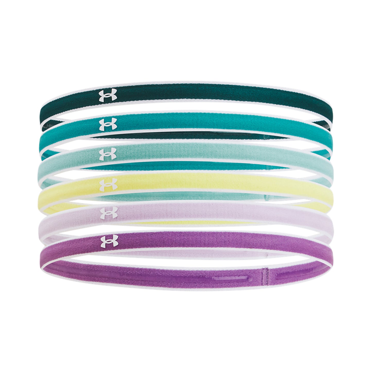 Under Armour Mini Hair band 6 Pack Women-blue