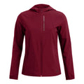 Outrun The Storm Running jacket Women - dark red,