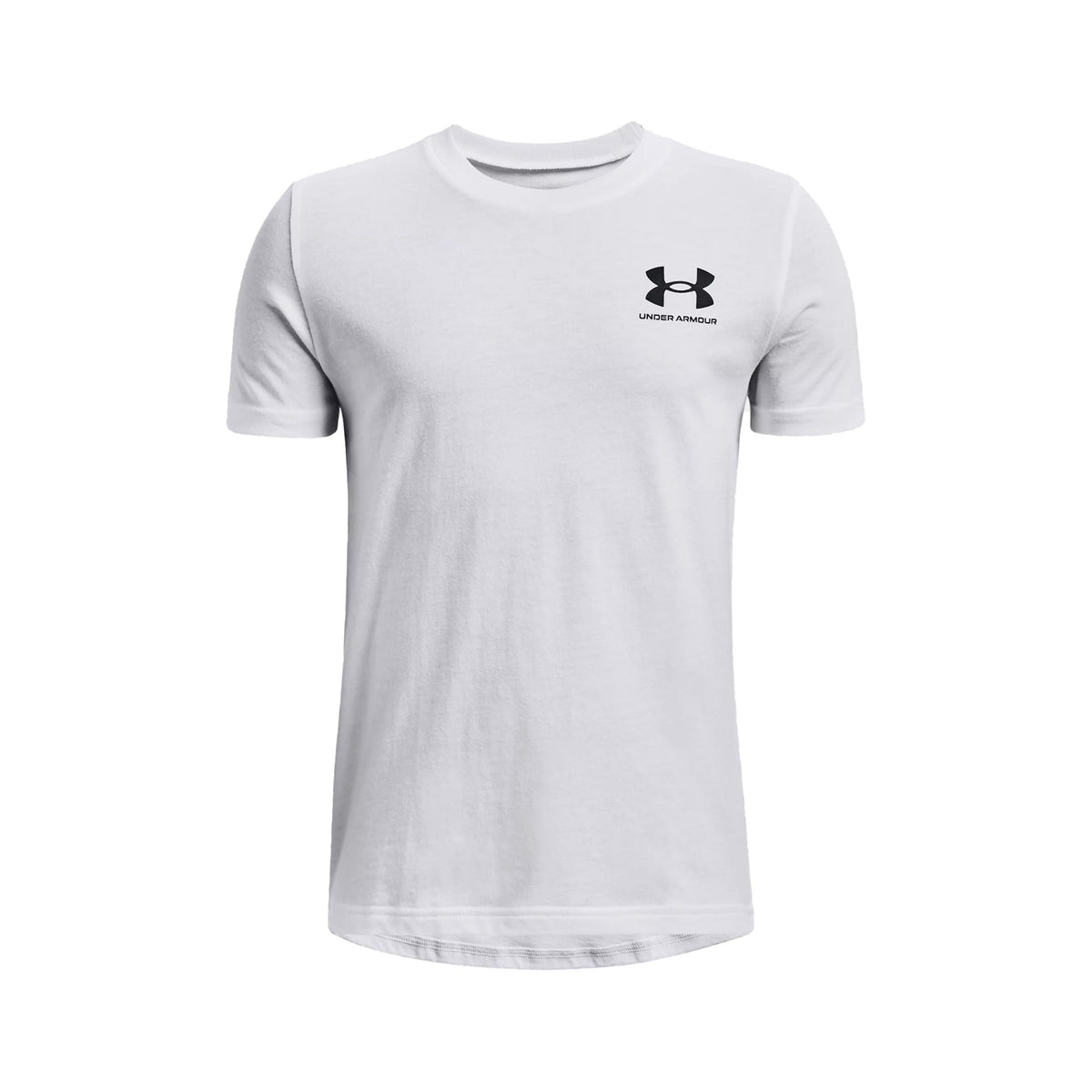 Under Armour Sportstyle Left Chest T-Shirt Boys - white,