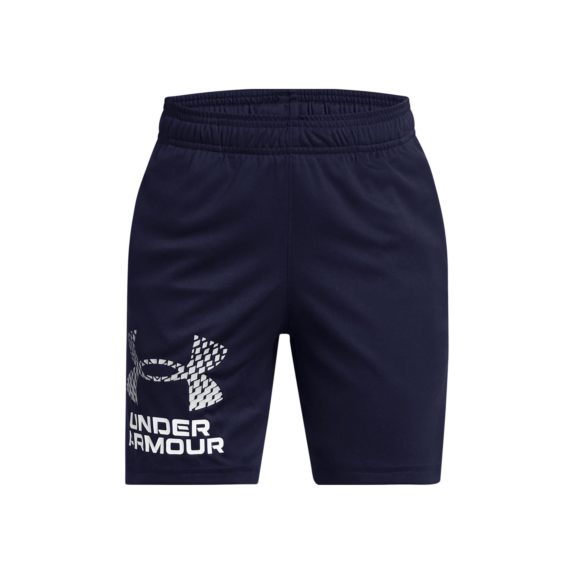 Under Armour Tech Logo Shorts Boys - dark blue, white