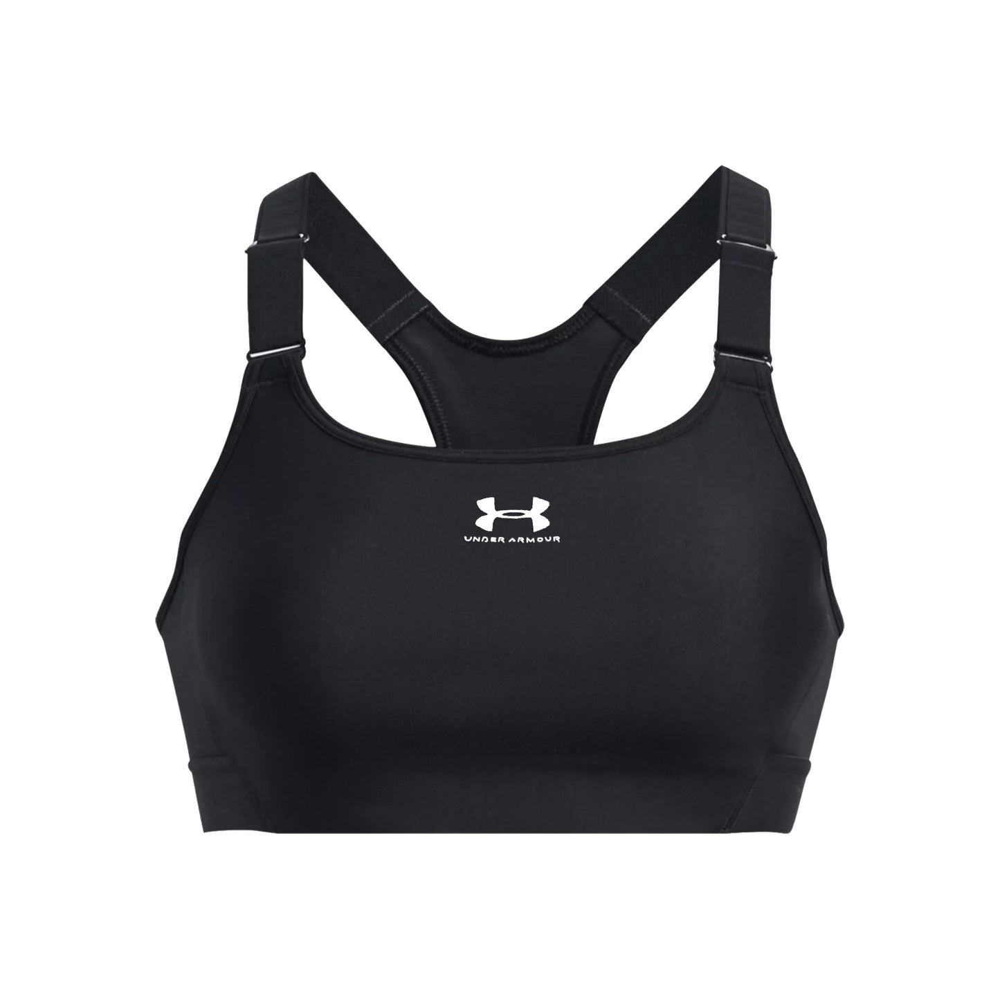 Under Armour Heatgear High Sports Bras Women-Black,White