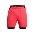 Vanish Woven 2in1 Shorts Men-Red
