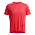 Tech Textured T-Shirt Men - red,