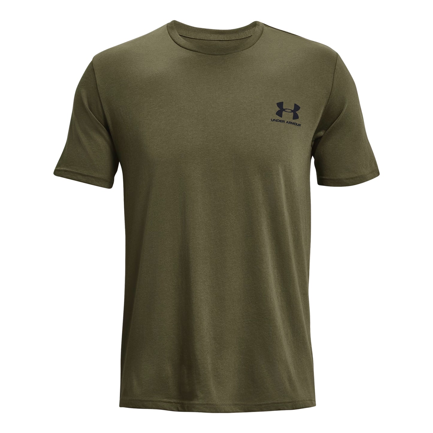 Under Armour Sportstyle Left Chef T-Shirt Men - olive, black
