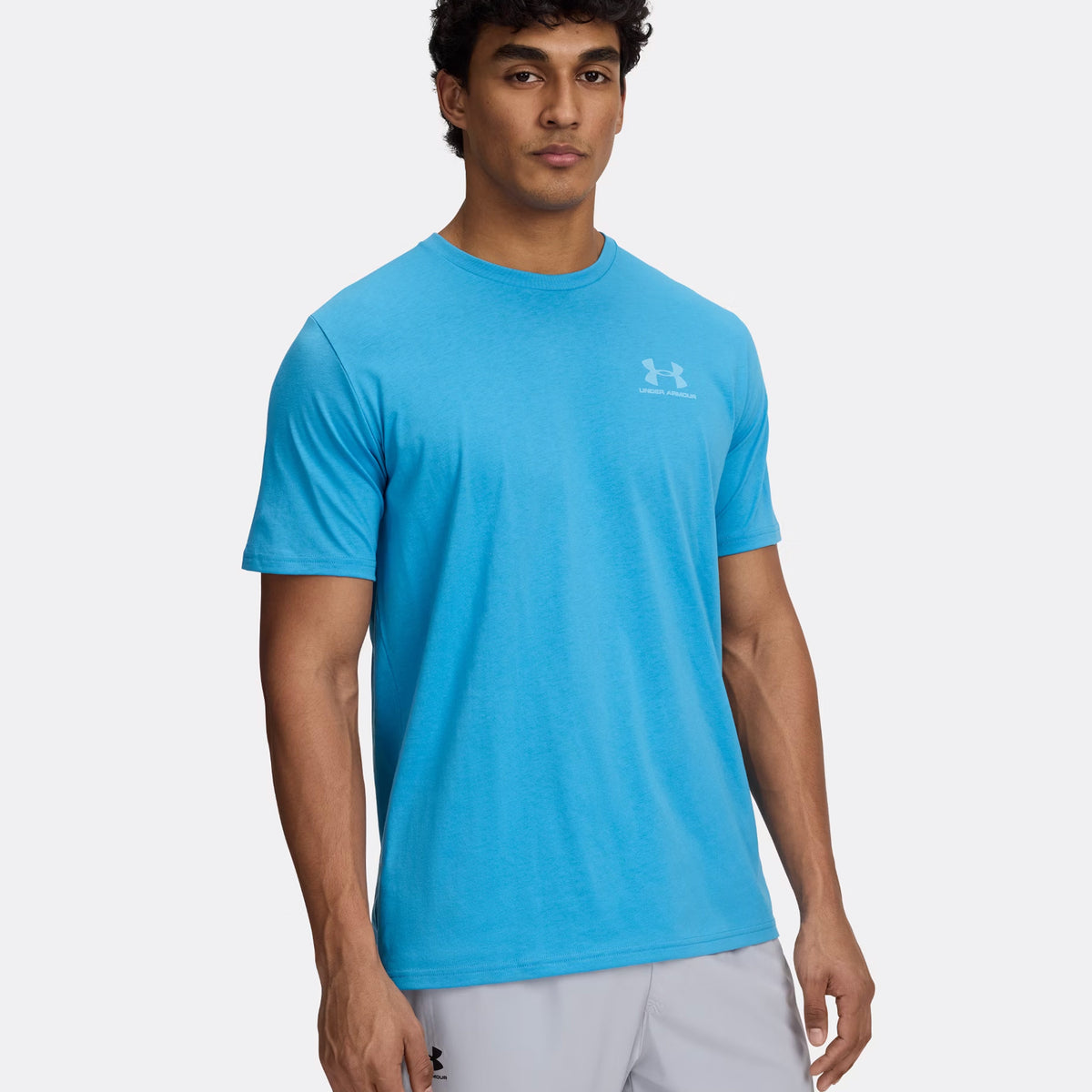Under Armour Sportstyle T-Shirt Men-Turquoise,White