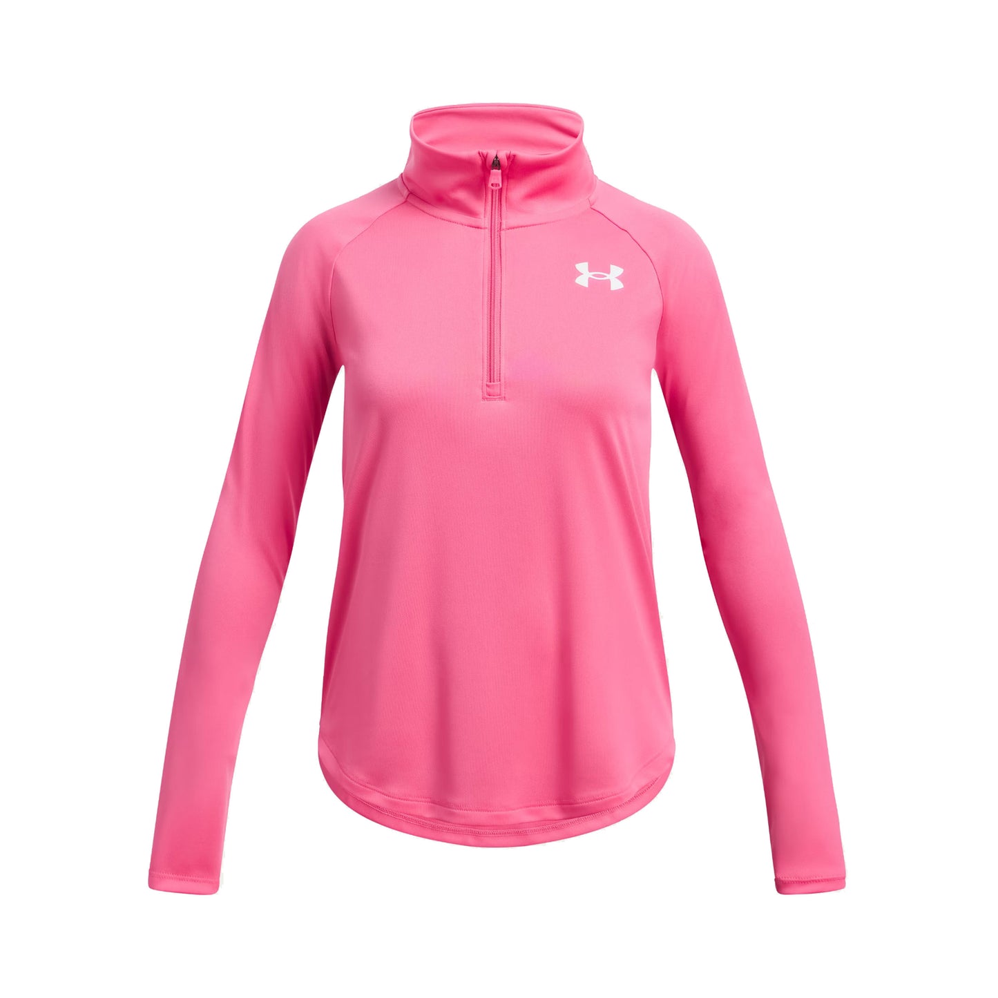 Under Armour Tech Graphic Half-Zip Long Sleeve Girls-Pink